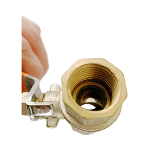 Hoge Temperatuur Messing Kogelkraan Roestvrij Stalen Bal Voor <span class=keywords><strong>Gas</strong></span> En Water Handmatige Power Oem Aanpasbaar - Product Image 5