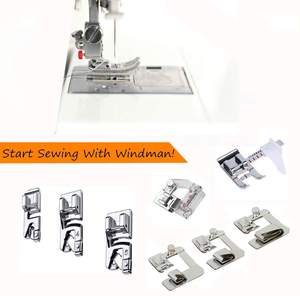 Juego de 8 Piezas para Dobladillo de Costura, Incluye 3 Pies de Máquina de Coser para Dobladillo Ancho, 3 Pies de Máquina de Coser para Dobladillo Enrollado Estrecho, para Máquinas Brother, Singer, <span class=keywords><strong>Janome</strong></span> de Vástago Bajo - Product Image 2