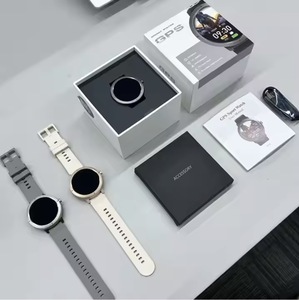 Reloj Inteligente Deportivo con GPS DM76, Negro, Plateado, <span class=keywords><strong>Dorado</strong></span>, Aleación Resistente, para <span class=keywords><strong>Hombre</strong></span>, Resistente al Agua 5ATM, para Natación - Product Image 6