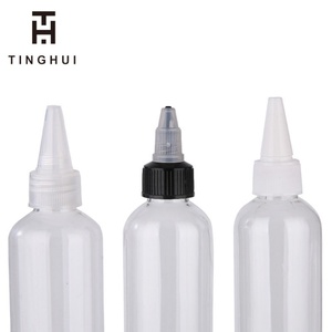30ml 50ml 100ml 120ml 150ml 250ml PET Plastic Squeeze <b>Bottles</b> with Twist Top Cap Empty Pigment Ink Containers with Applicator - Product Image 3