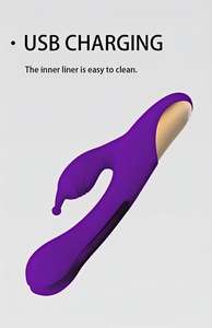 Vibrador LOVE.Rabbit para Mujeres, Juguete Sexual de Doble Cabeza con Vibración, Varita AV, Vibrador de Punto G y Clítoris, Juguetes Sexuales para la Masturbación Femenina - Product Image 3
