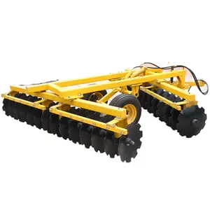 tractor trailed 36 blade heavy duty disc harrow for agricultural industry, high quality farm machinery disc harrow