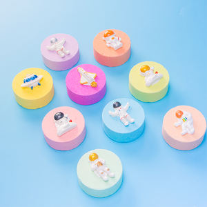 Boules de bain biologiques naturelles de luxe pour le bain moussant pétillant fusées volantes bombes de bain pour enfants avec jouets vente en gros - Product Image 3