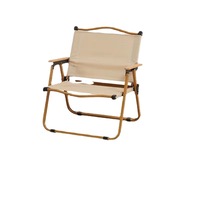 Chaise de plage pliable légère en acier pour le camping, les pique-niques, les barbecues, la pêche et la randonnée