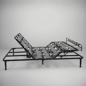 Telaio Letto Elettrico Regolabile in Metallo, Pieghevole e <span class=keywords><strong>Salvaspazio</strong></span>, Certificato CE, con Materasso Morbido per Camera da Letto - Product Image 5