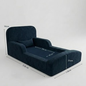 Soft <b>Sponge</b> Kids Daybed Modern Toddler Compressed Sofa <b>Bed</b> Comfortable Floor Boneless <b>Bed</b> For Children - Product Image 2