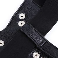 Harnais de Dildo Ajustable pour Femmes, Culotte Porte-Dildo pour Sexe Lesbien, Jouets Sexuels pour Adultes, Bondage en Cuir BDSM