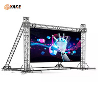 Écran LED Yake P2.6 P3.9, écran LED à pixels pour DJ, extérieur, étanche, location pour mariage, panneau mural vidéo LED