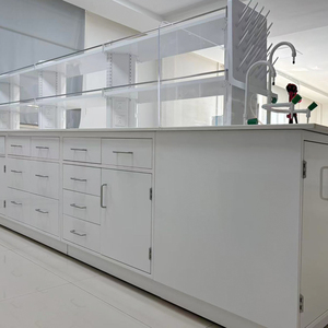 Tùy chỉnh Trường Đại Học chống cháy phòng thí nghiệm bàn làm việc chống cháy phòng thí nghiệm khoa học bàn làm việc với bồn rửa - Product Image 4