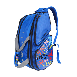 Échantillon gratuit Sac de raquette de pickleball de sport portable personnalisé de haute qualité, anti-poussière Sac à dos de tennis - Product Image 2