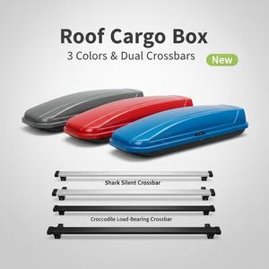 Boîte de <span class=keywords><strong>toit</strong></span> à double ouverture 780L avec serrure antivol et kit de barres transversales - Product Image 6