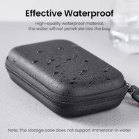 Tas Casing Hard Disk Drive UGREEN 2.5 Inci, Kotak HDD SSD Portabel untuk Penyimpanan Power Bank, Tas Travel