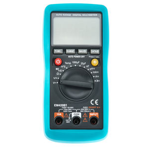 Multímetro digital con pantalla LCD, probador de corriente de voltaje AC/DC, capacitancia de temperatura, batería manual, rango automático - Product Image 2