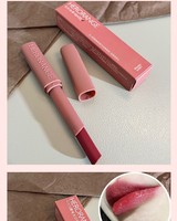 Rouge à lèvres mat velouté hydratant longue tenue en tube fin, édition limitée Année du Lapin, lot de 12 pièces authentiques