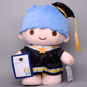 Juguete de Plástico para Perro de 35 cm con Diseño de Kuromi y My Melody, Vestido de Licenciatura, Decoraciones de Graduación, Regalos en Caja - Product Image 5