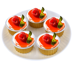 Gobelets et plateaux à pâtisserie en aluminium jetables, micro-ondables, de qualité alimentaire, 100 ml/150 ml - Product Image 4