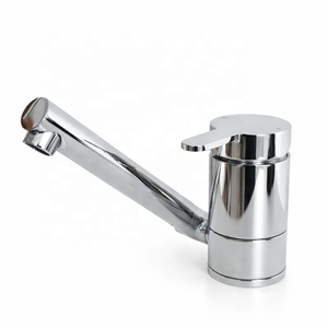 Robinet d'évier extérieur pliable à bec rotatif en laiton noir fini à trou unique pour <span class=keywords><strong>camping</strong></span>-<span class=keywords><strong>car</strong></span> ZOYUE RV ZY-K212B - Product Image 2