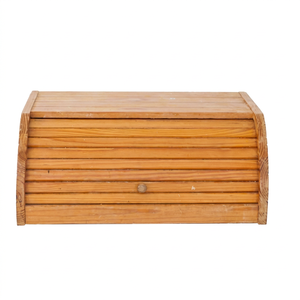 Red <b>Wood</b> Indian Rose <b>Wood</b> Modern Design Handcrafted Large Capacity Food Storage Bread Box Freshness Preservation Kitchen Counter - Product Image 1
