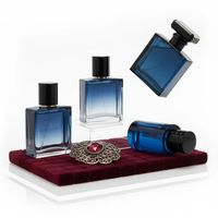 Pot en verre vide personnalisé pour crème, emballage cosmétique de luxe, design transparent, givré, ambre, rose, noir, or, flacon carré avec bouchon à vis, neuf