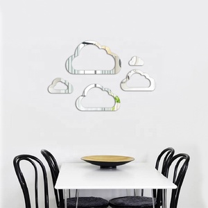 Di vendita caldo di Alta qualità maple leaf forme FAI DA TE impermeabile Autoadesivo Autoadesivo Della Parete A Specchio - Product Image 5