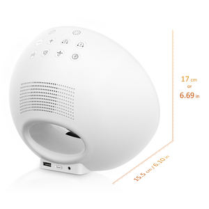 EDUP inteligente multifuncional Navidad despertar ruido blanco amanecer luz despertador mejor regalo para la compañía diaria - Product Image 6