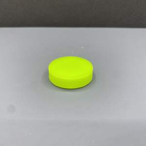 Bocaux en verre borosilicate haute résistance 6 ml avec couvercles en silicone, design à parois droites sans col, pour baume à lèvres, mini pot - Product Image 6