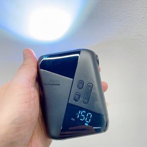 전기 자전거 타이어 펌프 최대 150 PSI 충전식 3000mAh 휴대용 미니 자동 플라스틱 에어 펌프 (자전거, 오토바이 타이어용) - Product Image 2