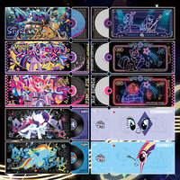 Cartes miniatures officielles sous licence, articles de collection anime, Kayou My Little Ponys Soul Beat, ticket holographique, boîte complète