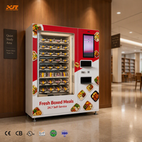 Distributeur automatique de nourriture avec écran tactile de 21,5 pouces, conforme ADA, avec système de désinfection UV, SDK inclus pour les boissons et les collations, en vente
