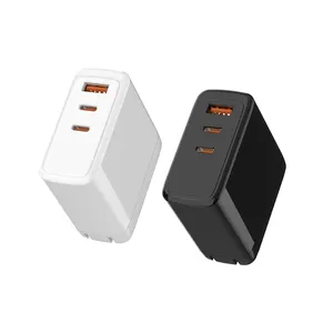 Moq 1 Pcs Sample Eu Us Uk Power Adapter XZH 65w Pd Charging Fast Charger For Mobile Phone 13 14 15 Pro Wall Charger