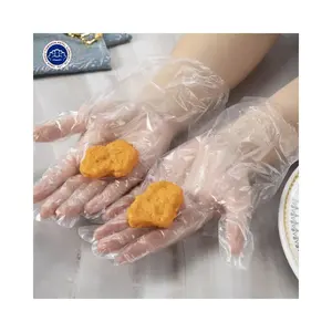 Vente directe du fabricant Gants en plastique PE Gants jetables de qualité alimentaire