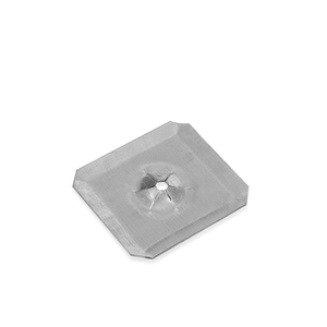 Rondelles de support et d'entretoise carrées en acier inoxydable 304, antirouille, pour l'isolation des conduites et la construction - Product Image 4