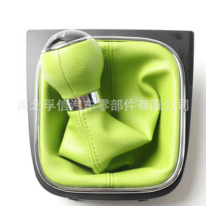 Pommeau de levier de vitesse en PU vert pour Volkswagen Golf Sagitar, transmission manuelle - Product Image 5
