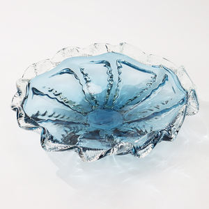 현대 가정 장식 테이블 사탕 트레이 초콜릿 접시 투명 유리 과일 그릇 - Product Image 4