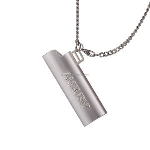 All'ingrosso custodia in metallo più leggero con catena lunga per accendini j3 porta accendisigari custodia con collana - Product Image 2