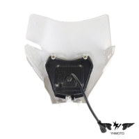 Ensemble de phares LED pour moto, 5000LM, masque de phare avant, adapté pour KTM EXC SXF Enduro Dirt Pit Bike Supermoto