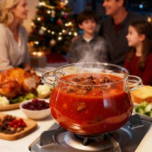 Olla de Cocina de Vidrio de Borosilicato Alto de 3500 ml, Resistente al Calor, para el Hogar, Fiestas Familiares, Uso Comercial, Cocina de Gas Clásica, para Sopa y Caldo - Product Image 4