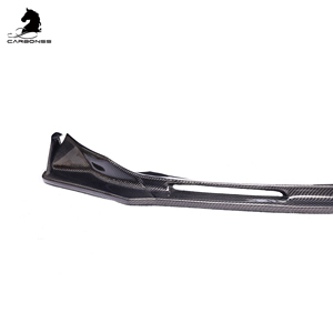 Spoiler avant en fibre de carbone style V, une seule pièce, amélioration aérodynamique pour <span class=keywords><strong>BMW</strong></span> <span class=keywords><strong>G80</strong></span> <span class=keywords><strong>M3</strong></span> G82 M4 G83 M4 2021+ - Product Image 4
