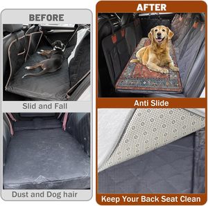 Funda de asiento de coche <span class=keywords><strong>para</strong></span> mascotas de estilo étnico con amortiguación suave, amplios bolsillos de almacenamiento y <span class=keywords><strong>sujeción</strong></span> segura <span class=keywords><strong>para</strong></span> <span class=keywords><strong>perros</strong></span> - Product Image 4