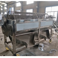 Machine commerciale de décorticage et de découpe de cabosses de cacao fraîches