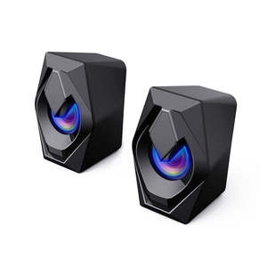 Thời trang mới RGB Nhà Máy Giá USB 2.0 Chất lượng cao Máy Tính Xách Tay PC Máy tính chơi game Stereo Loa - Product Image 5