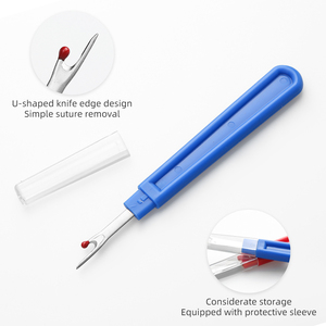 JP vendita di fabbrica manico in plastica strumento di rimozione del filo per cucire accessori su misura Ripper per cuciture a quattro colori - Product Image 2