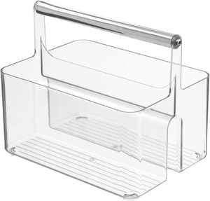 Multi Functional Bathroom Portable Plastic Organizer <b>Storage</b> <b>Shower</b> Basket Kitchen Multipurpose Desktop Basket with Handle - Product Image 3
