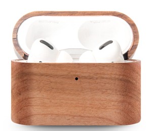 Vente chaude étui en bois d'origine pour <span class=keywords><strong>Airpods</strong></span> <span class=keywords><strong>Pro</strong></span> 3 écouteurs de luxe couverture écouteurs sans fil en bois potable <span class=keywords><strong>boîte</strong></span> de protection complète - Product Image 3