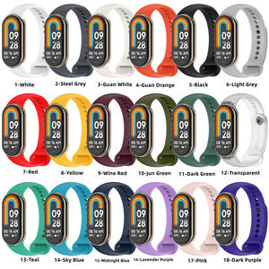 Aibangjia Metal Connector <span class=keywords><strong>Band</strong></span> para <span class=keywords><strong>Xiaomi</strong></span> Smart <span class=keywords><strong>Band</strong></span> 10 Pulsera Sport Wristband Watchband - Product Image 5