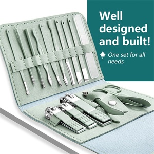 12/16pcs clavo Clipper <span class=keywords><strong>Kit</strong></span> <span class=keywords><strong>de</strong></span> herramienta <span class=keywords><strong>de</strong></span> belleza portátil <span class=keywords><strong>de</strong></span> acero inoxidable manicura y pedicura <span class=keywords><strong>profesional</strong></span> <span class=keywords><strong>Kit</strong></span> <span class=keywords><strong>de</strong></span> uñas - Product Image 1