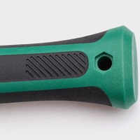 Marteau de mécanicien multifonctionnel en acier à haute teneur en carbone de qualité industrielle, avec poignée texturée en fibre plastifiée et face hexagonale