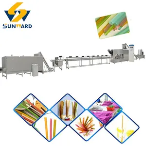 Factory quality Sunward Jinan pasta straw equipment biodegradable rice straw making machine