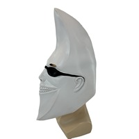 Masque en latex de l'Homme de l'Étoile Blanche, idéal pour les fêtes costumées, le cosplay amusant, cadeau promotionnel attrayant, thème d'horreur
