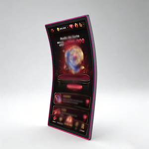 Écran tactile incurvé ultra-large de 43 pouces, type J, affichage personnalisé avec cadre LED pour machine de jeu à monnayeur, type J de 43 pouces - Product Image 1